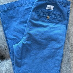 Vineyard Vines Boy’s Vibrant Blue Chinos
